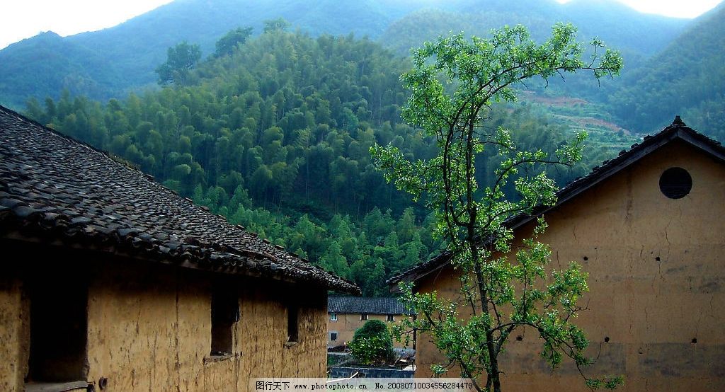 山村图片_田园风光_自然景观_图行天下图库